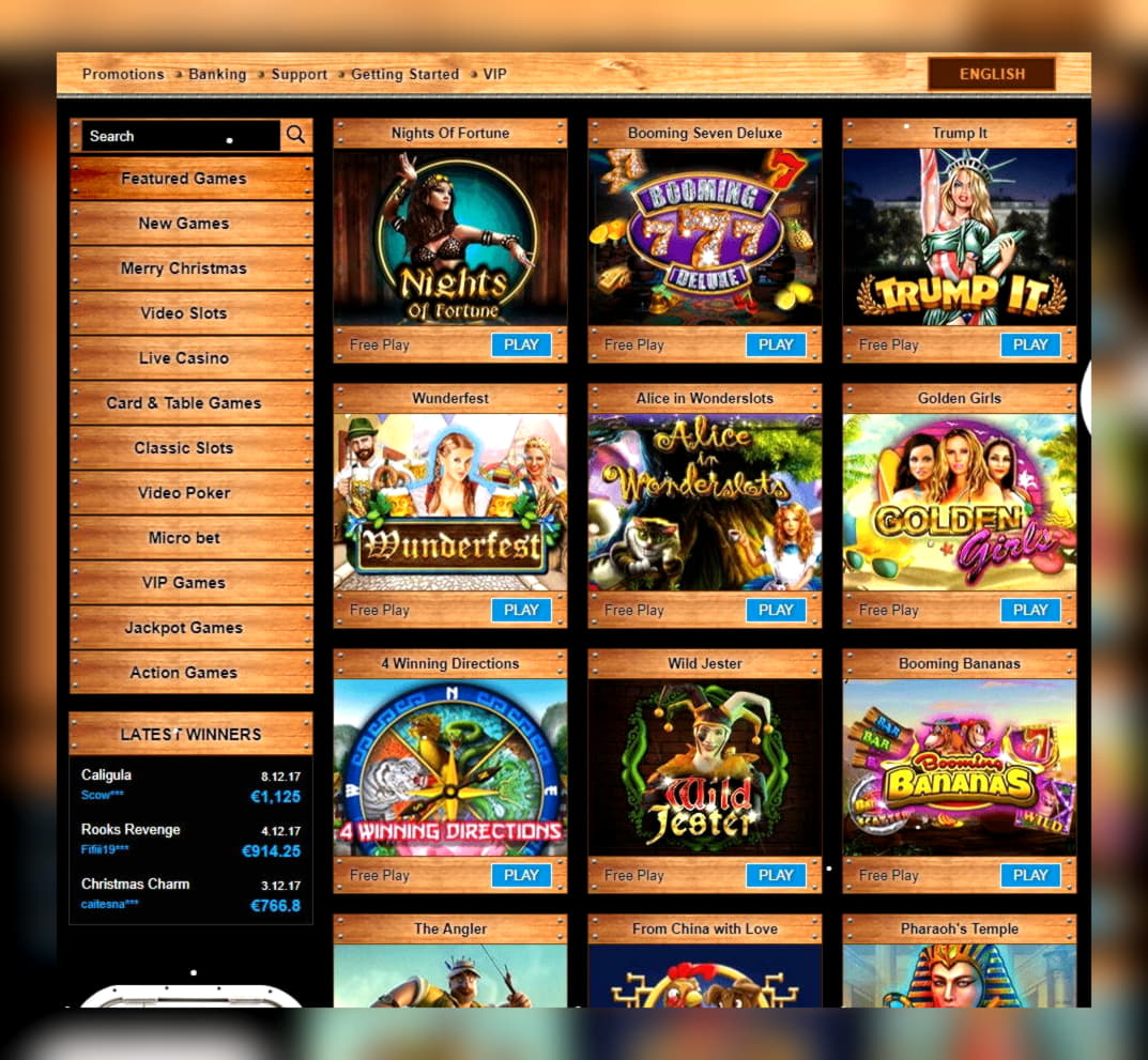 $620 Comórtas Casino Saor in Aisce ag King Billy Casino